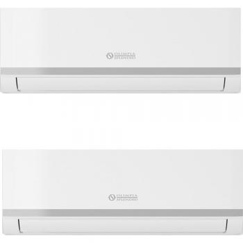 Aire acondicionado multisplit Olimpia inverter 2x1 ARYAL S2E DUAL1 con 3500 Frig/h y 3800 Kcal/h, modelo OS-C/SAALH14EIB