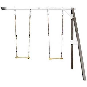 Portique Extérieur en Bois FSC avec 2 Balançoires