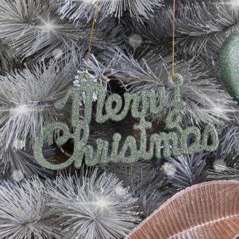 Merry Sparkling Sage Green Decor