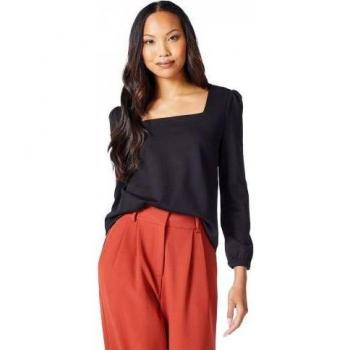 Women’s Black Ponte Zip Dress – Size 20, UK