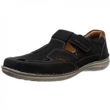Josef Seibel Anvers 81, Sandales Bout fermé Homme, Bleu
