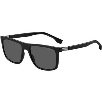 Heren Zwarte Zonnebril BOSS 1699/S Polarized 807/M9