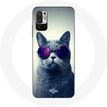 Coque Originale Chat Lunettes Xiaomi Redmi Note 10T 5G