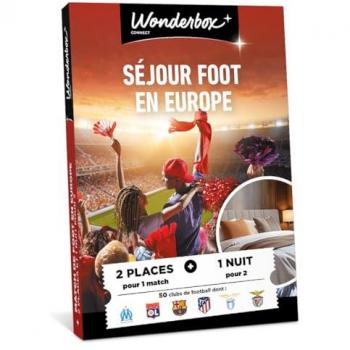 Coffret cadeau Séjour Foot Européen pour 2