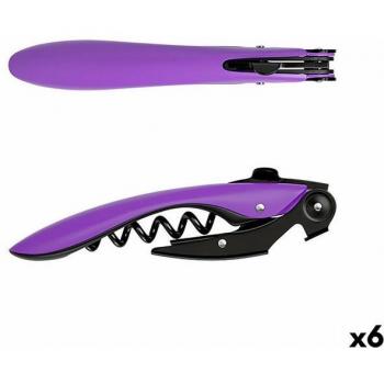 Sacacorchos Koala Hitech Metal Violeta – Paquete de 6 piezas