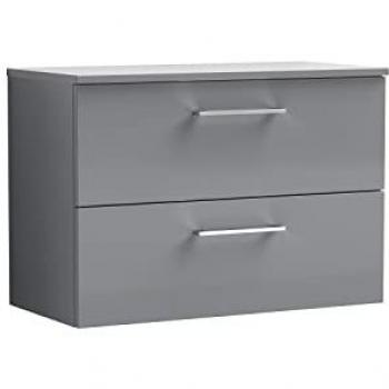 Nuie Arno 2 Drawer Wall Hung Vanity Unit