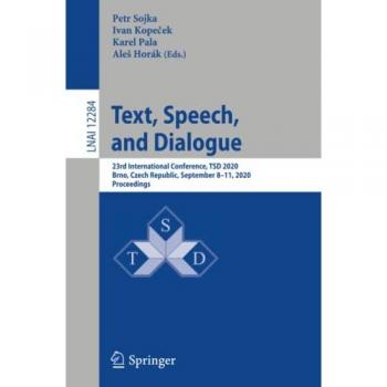 Text, Speech, and Dialogue