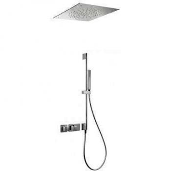 Trois Griferia – Système de douche encastré Block avec corps thermostatique