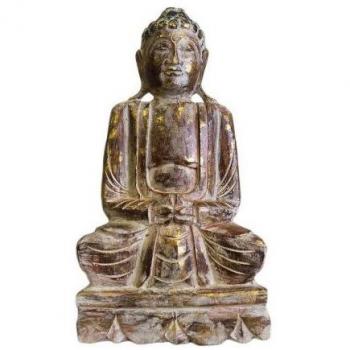 Serene Buddha 40cm Ancient Reverence Figure