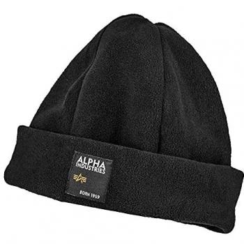 Alpha Industries : Bonnet Polaire Noir – Code TU