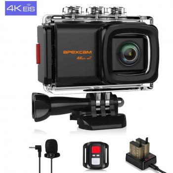 Apexcam 4K Sportkamera – 20 MP, WiFi, E