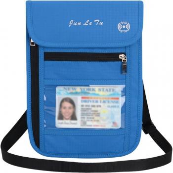 Travel Document Organizer Neck Wallet