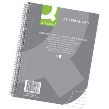 Q-Connect A5 80-Sheet Manuscript Book Ruled