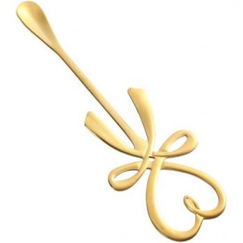 Heart Bowknot Stainless Steel Teaspoons