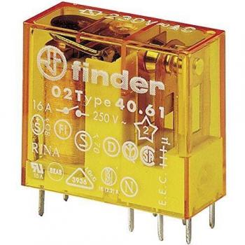 Finder 40.61.8.012.0000 12V AC Relais 16A 1 Wechsler