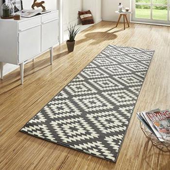 Weicher Teppichläufer »Nordic« von HANSE Home, 9 mm, Raute-Design