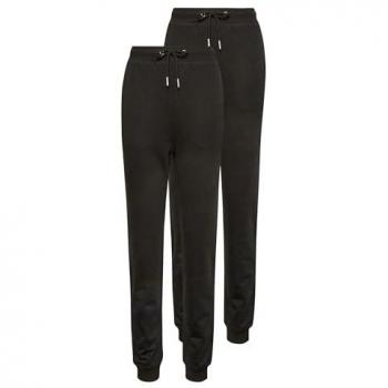 Joggers Élégants Noir 2 Pack Long Tall Sally