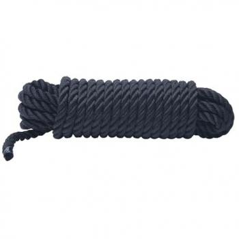 Corde WERKA PRO en polyester noir 20 mètres