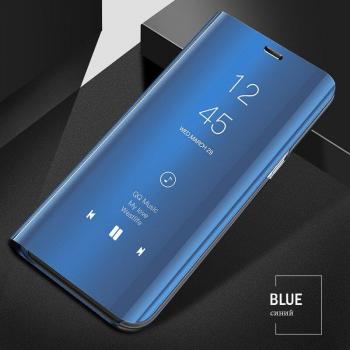 Estuche Sofisticado Huawei Y9S – Cuero, Magnético y Vista Espejo Inteligente
