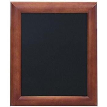Securit Kreidetafel mit Holzrahmen, 30 x 40 cm, dunkelbraun