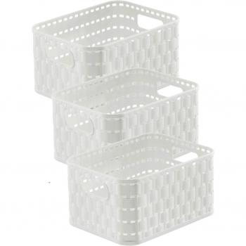Cajas de almacenamiento Rotho, 3 unidades, 2 litros