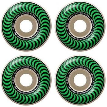 Spitfire Formula Four 99A Skateboard Wheels 52mm (Green)