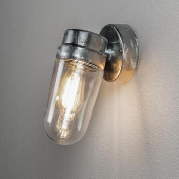 Konstsmide Vega Wandleuchte – IP54, E27, 429-320, silberfarben