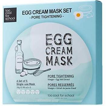 Too Cool For School Egg Cream Mask Set