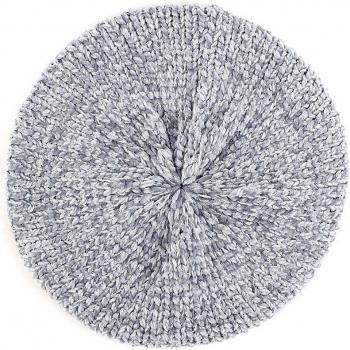 Silver Gold Line Knitted Warm Hat