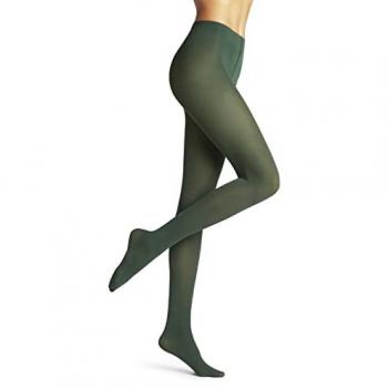 FALKE Women's 50 Den Opaque Tights, Hunter Green, M