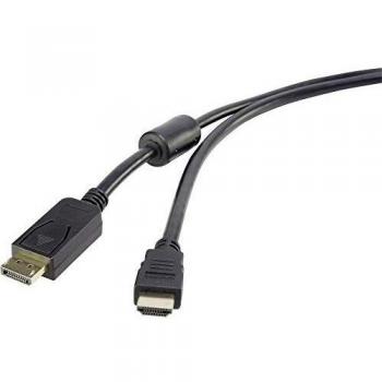 Renkforce 5m DisplayPort to HDMI Adapter with Gold Plated Connectors