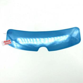Motorcycle helmet anti-fog rainproof film