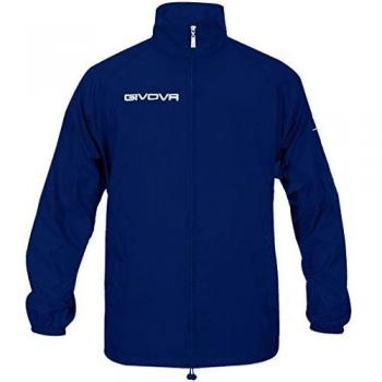 Chaqueta Impermeable Unisex para Niños Givova Basico Azul