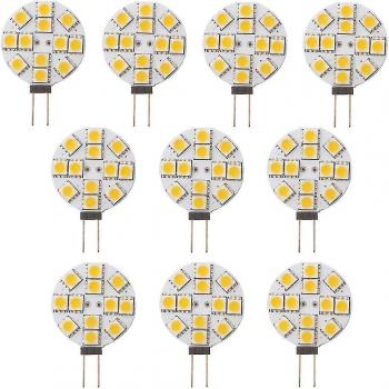 Bombillas LED G4 10x 20w Cálidas 2700k 180° para RV y Barcos