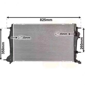 Radiateur Moteur Renault Scenic (Réf. Constructeur 214101448r)