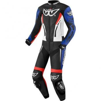 Berik Monza Abito donna in pelle moto a due pezzi Blu