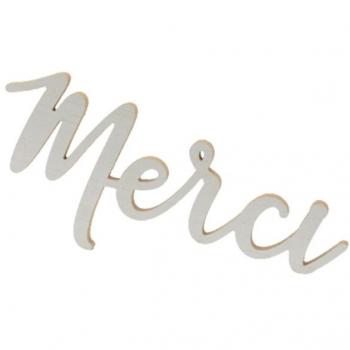 Amadeus Deco Murale Mot Merci 149139 H20cm