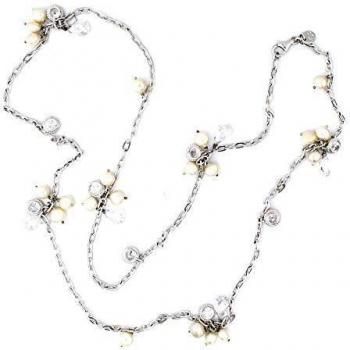 GC Watches Colgante Mujer, cp306n02, Plata, (45 cm)