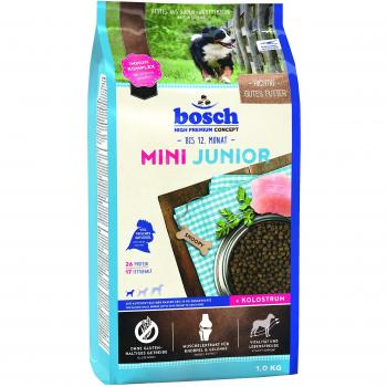 Bosch Mini Junior Trockenfutter für Welpen 1 kg, 5er Pack