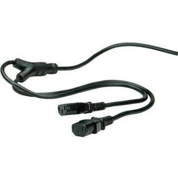 Value Y-Stromanschlusskabel, 2,0 m, schwarz