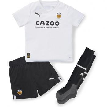 Valencia CF Barnfotbollssats 22/23 Vit/Svart av Puma