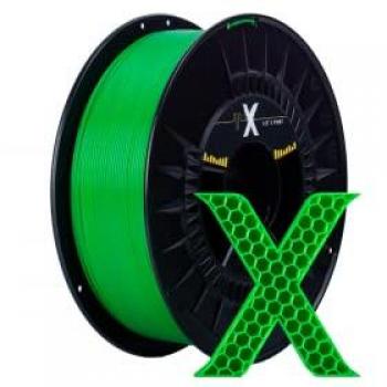 Filamento PLA Transparente Verde 1.75mm 1Kg