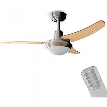 Ventilateur de plafond Cecotec EnergySilence Aero 480 avec lumière et capte