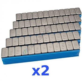 Contrapeso Premium 12 kg (6 kg x 2) + 12 x 5 g + Tira adhesiva 200 Perno