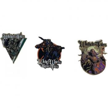 Jon Schaffer Slechte Woorden en Epische Verhalen Pin (Set van 3)