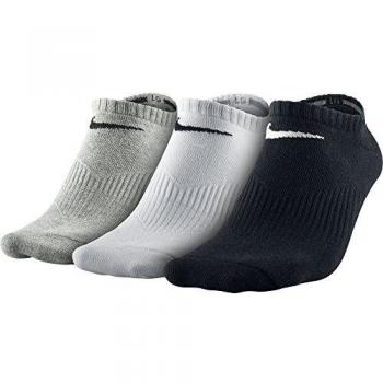 Nike Herren Socken Lightweight No Show 3er Pack, SX4705-001, Mehrfarbig, Gr. 34