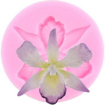 Orchid Silicone Mold for Chocolate and Candy Crafts