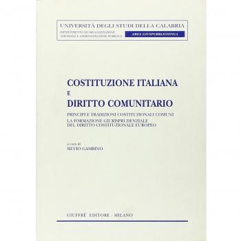 Costituzione italiana e diritto comunitario