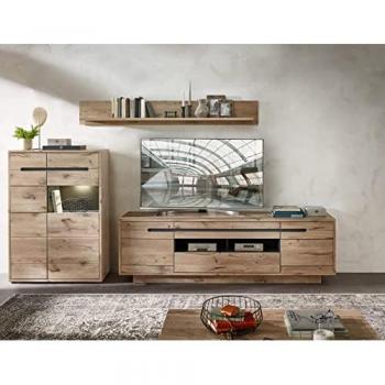 Innostyle Wohnwand BELLANO, (Komplett-Set, 3-St), mit LED-Beleuchtung