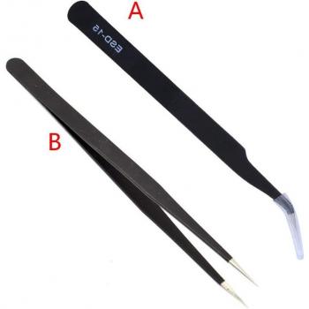 Pinza de precisión curvada ESD-15/ESD-14
